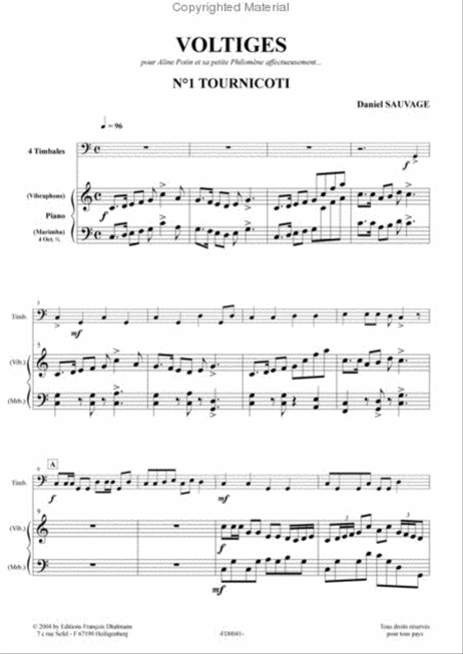 Voltiges Easy Piano scores gallery preview page 2