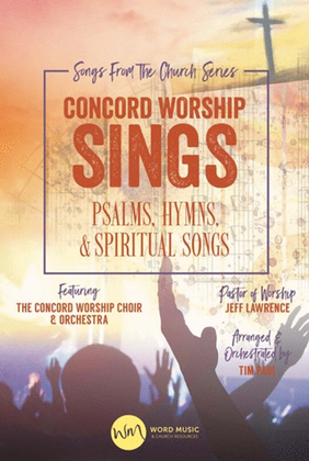 Book cover for Concord Worship Sings - Choral Book