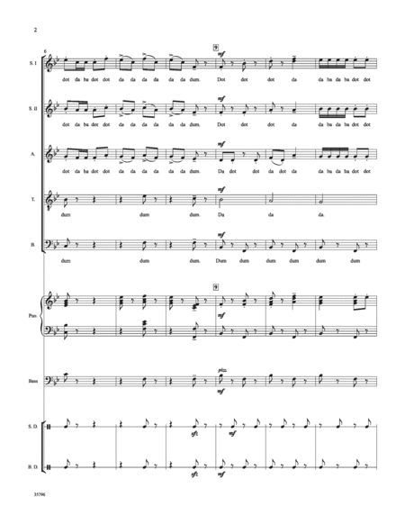 Bugler's Holiday: Score