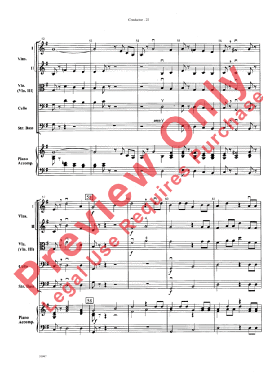 Mozart Classics String Orchestra scores gallery preview page 23