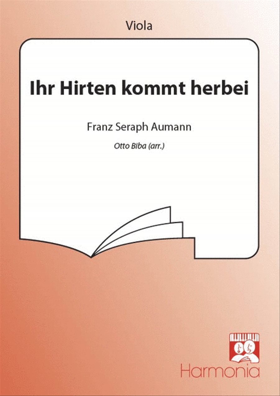 Ihr Hirten kommt herbei 4-Part scores gallery preview page 1