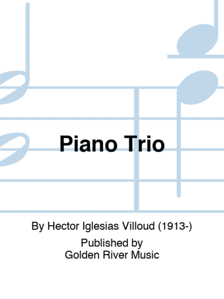 Piano Trio Piano Trio scores gallery preview page 1