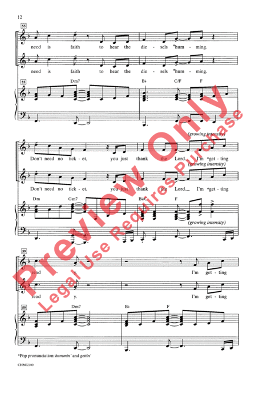 People Get Ready People Get Ready 2-Part scores gallery preview page 11