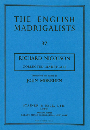 Collected Madrigals (c. 1600)