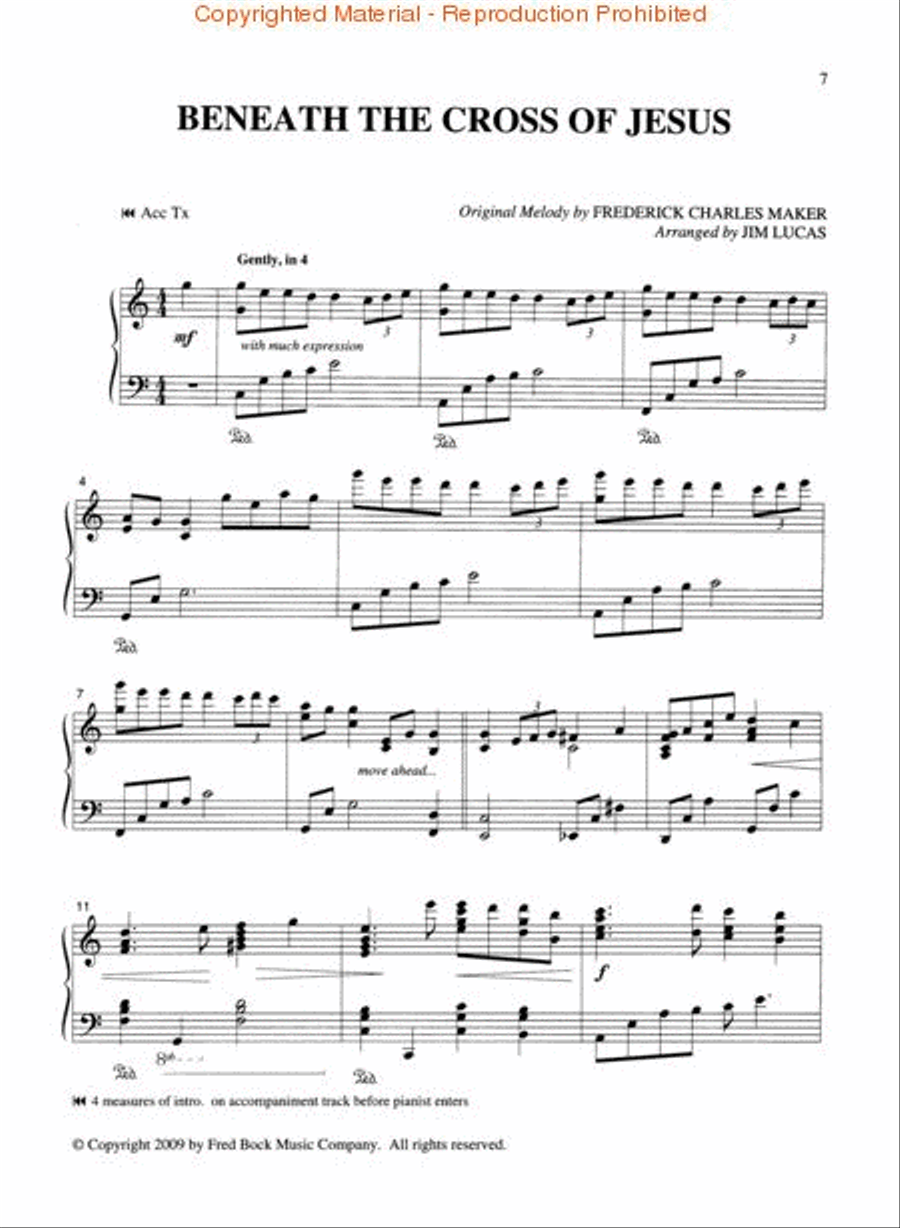 Come Share the Lord Piano Solo scores gallery preview page 2