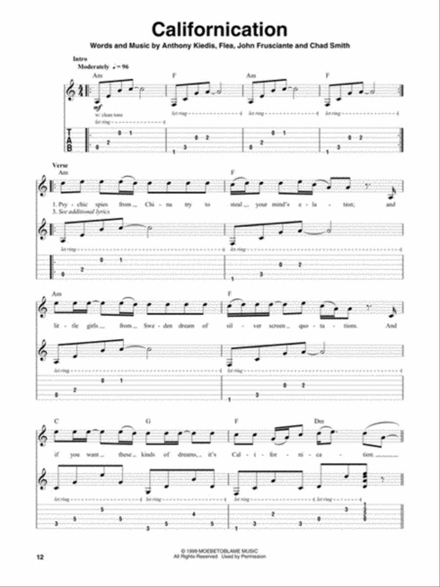 Really Easy Songs Acoustic Guitar scores gallery preview page 4