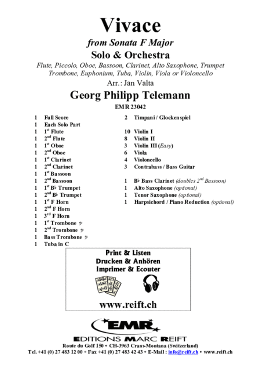 Vivace Orchestra scores gallery preview page 2