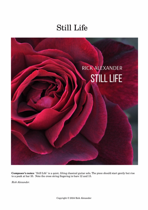 Book cover for Still Life (for solo guitar)