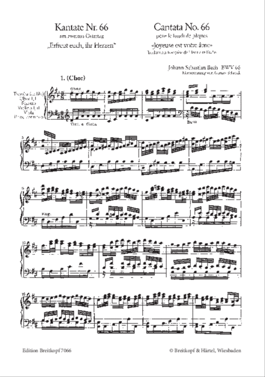 Cantata BWV 66 “Erfreut euch, ihr Herzen” ATB scores gallery preview page 2