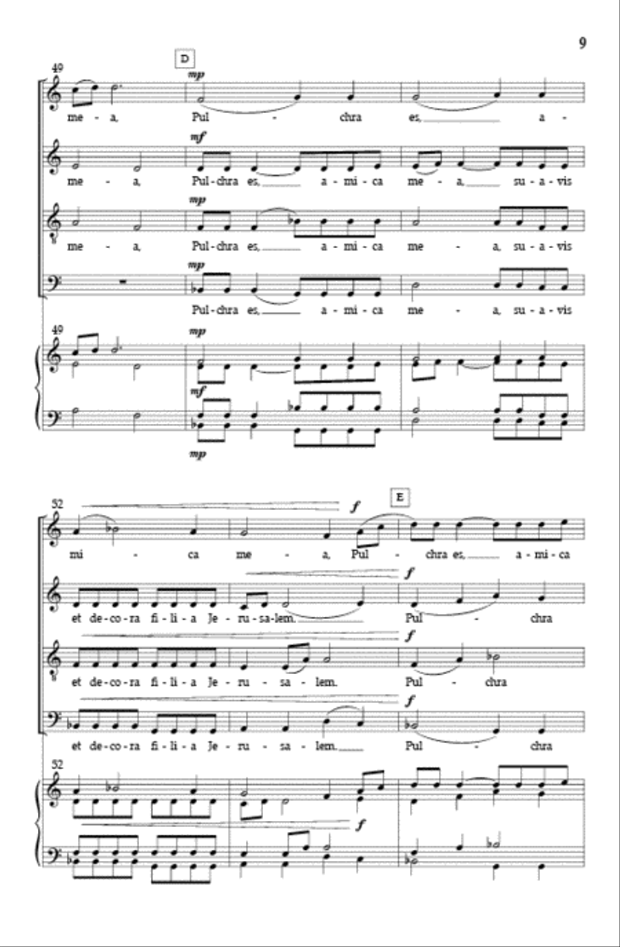 Northern Lights (SATB)