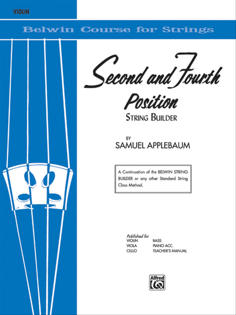 2nd and 4th Position String Builder Chamber Orchestra scores gallery preview page 1