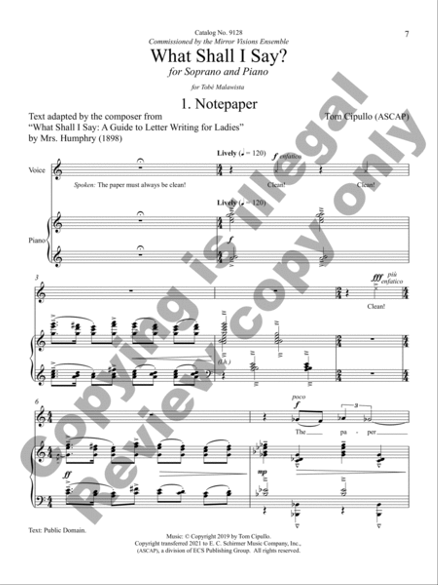 Songs for Soprano, Volume 3 Soprano Voice scores gallery preview page 7