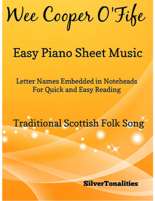 Wee Cooper O'Fife Easy Piano Sheet Music