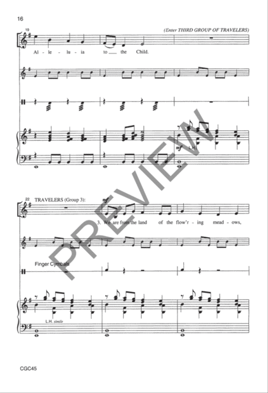 Why the Chimes Rang Preview Kit (Score & CD) Choir scores gallery preview page 13
