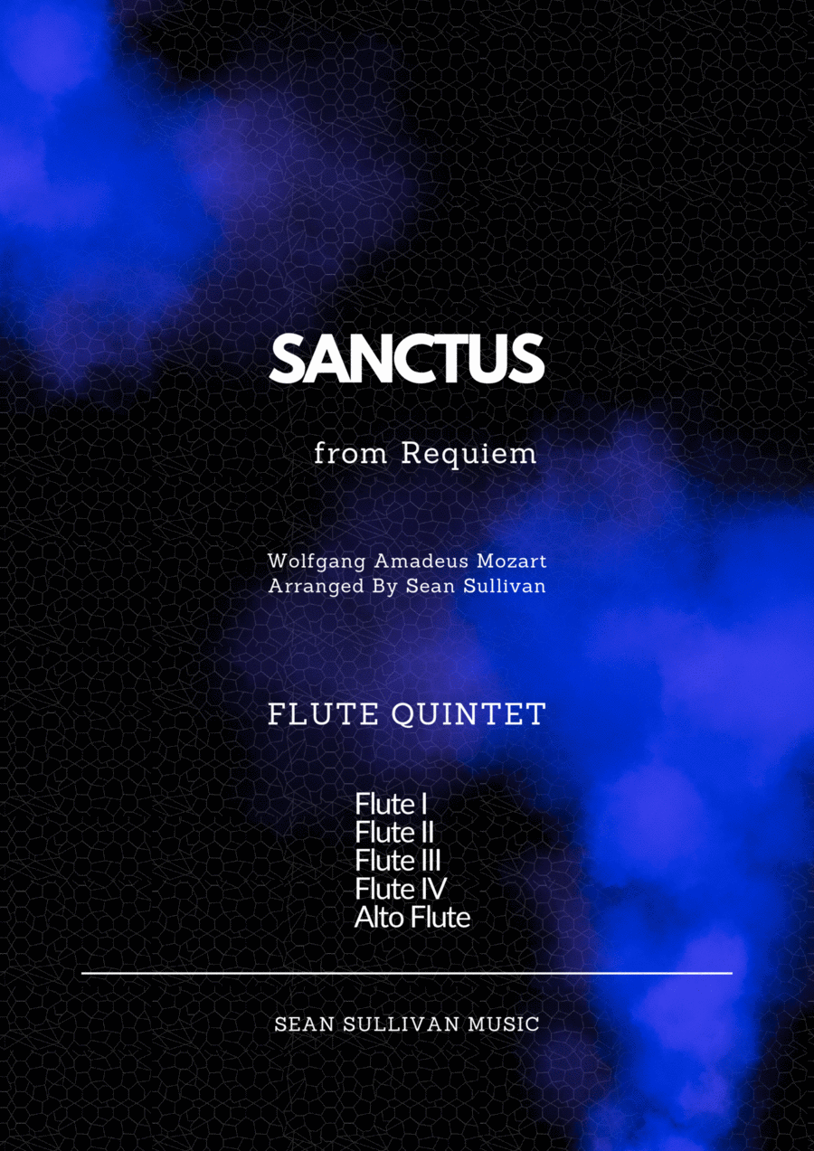Sanctus Woodwind Quintet scores gallery preview page 1