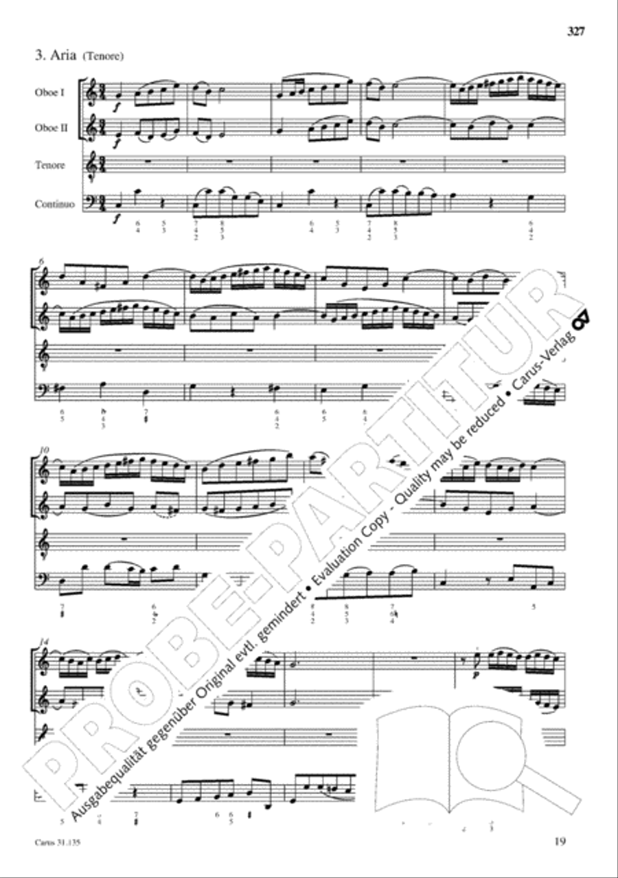 The Complete Sacred Vocal Works (Das geistliche Vokalwerk) Voice scores gallery preview page 328