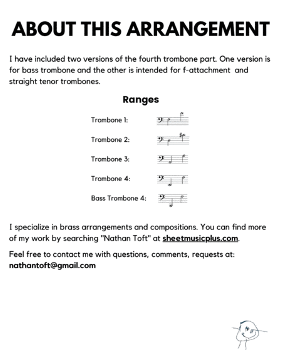 O Canada O Canada Brass Ensemble scores gallery preview page 4