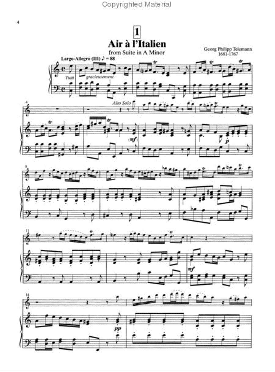 Suzuki Recorder School (Soprano and Alto Recorder), Volume 6 Alto Recorder scores gallery preview page 2