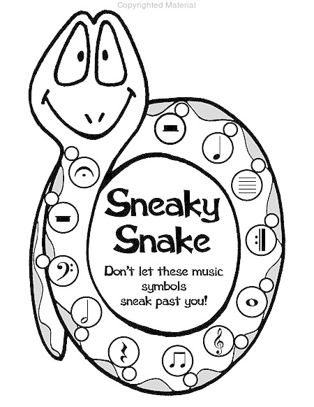 Music Proficiency Pack #2 - Sneaky Snake