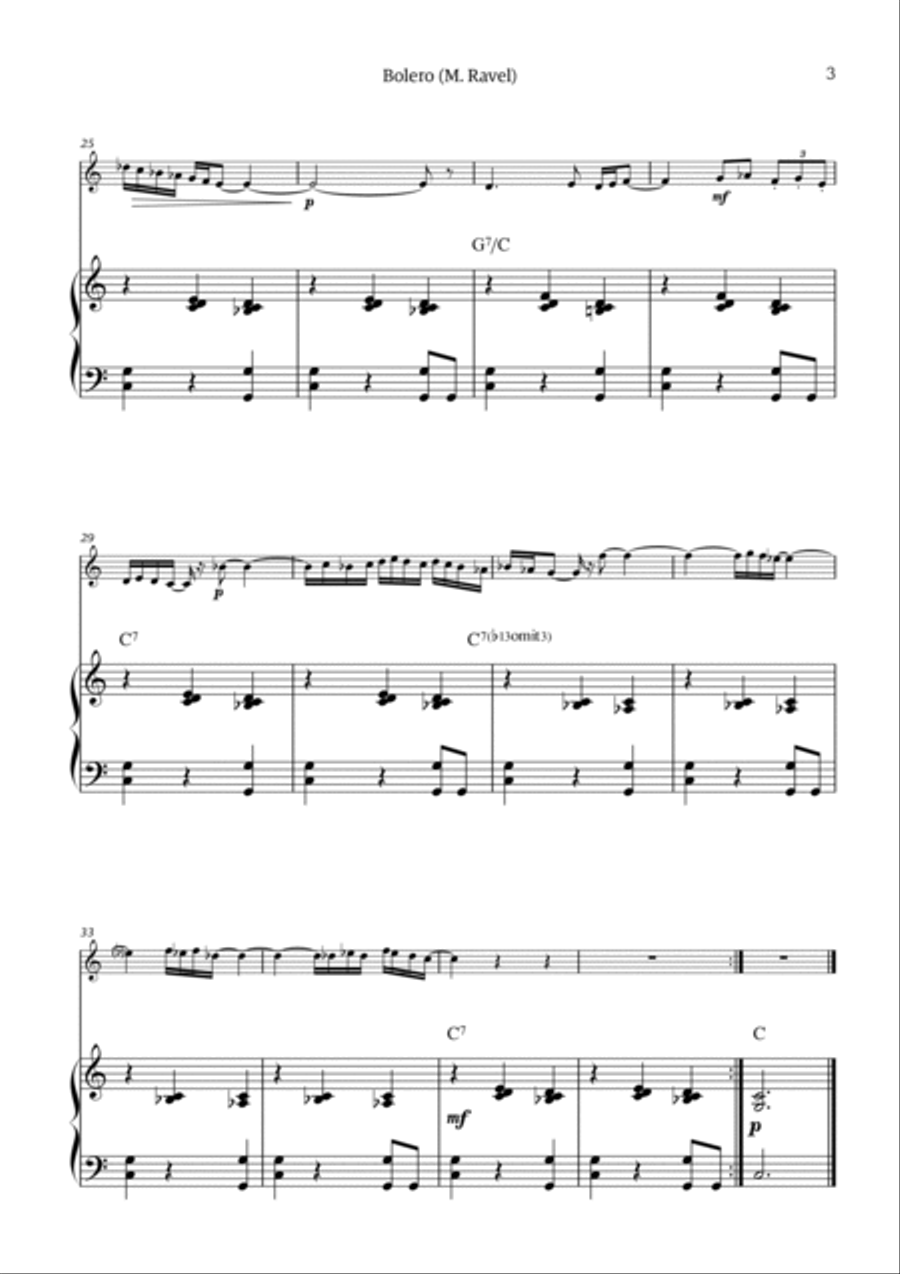 Bolero Chamber Music scores gallery preview page 3
