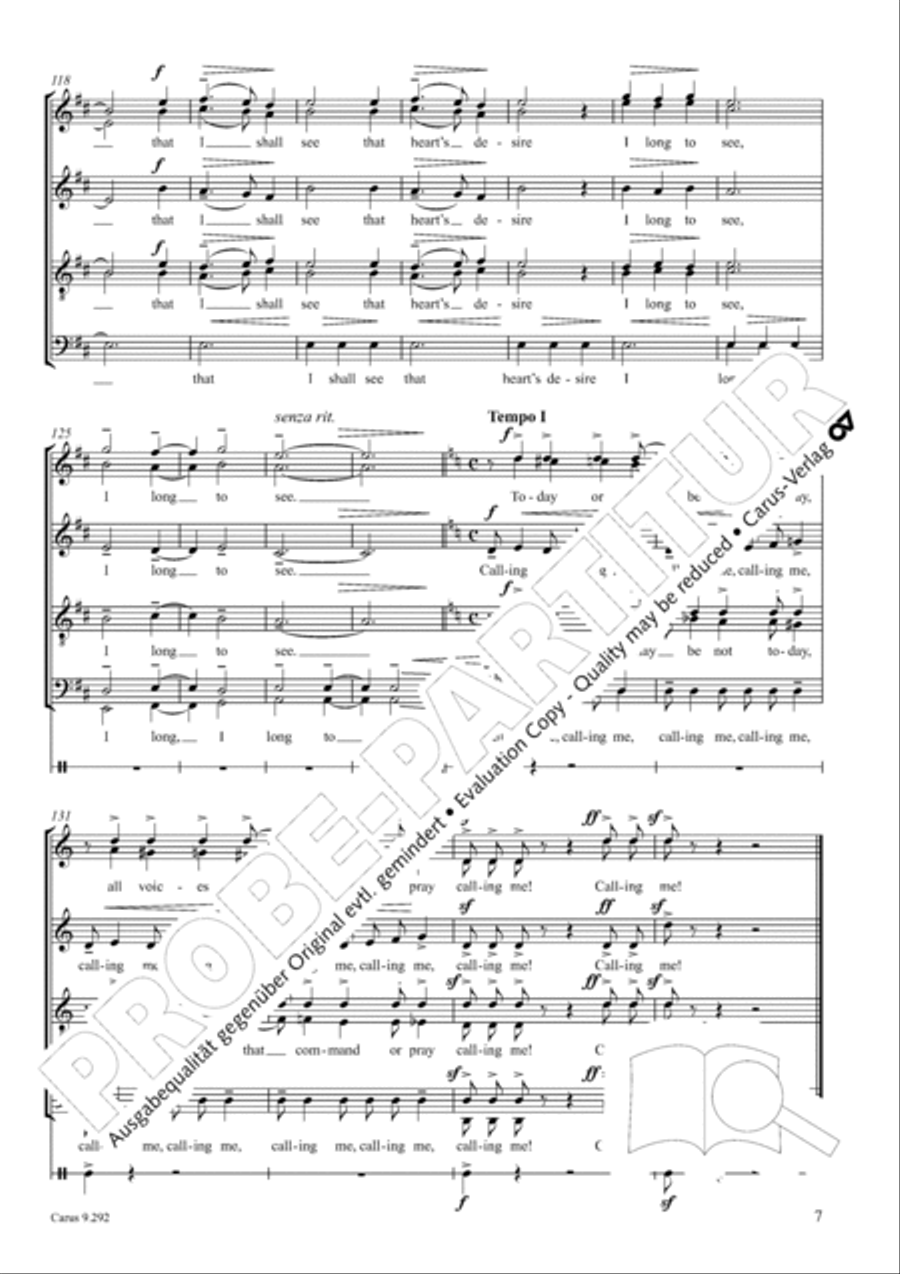 A Hope Carol 4-Part scores gallery preview page 8