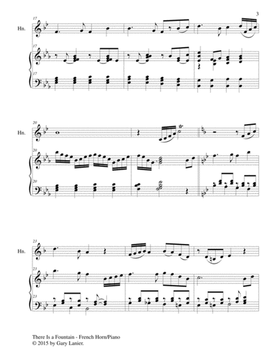 THERE IS A FOUNTAIN (Duet – French Horn and Piano/Score and Parts) image number null
