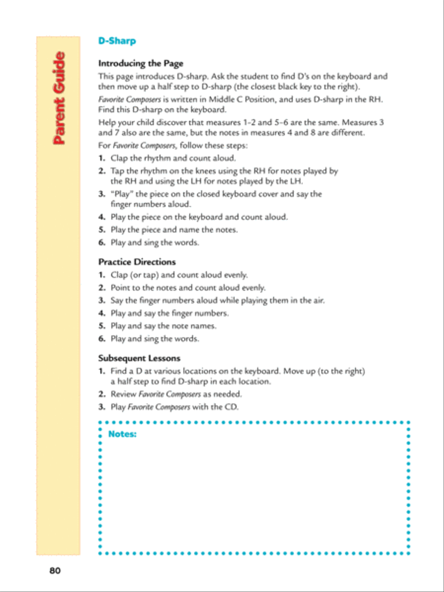 Alfred's Teach Your Child to Play Piano, Book 2 Piano Method scores gallery preview page 4
