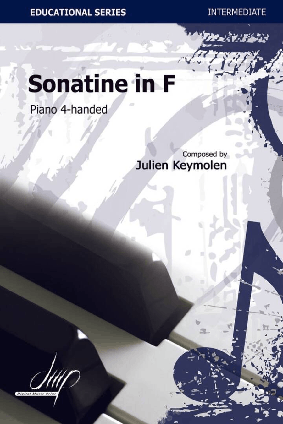 Sonatine In F Piano Duet scores gallery preview page 1