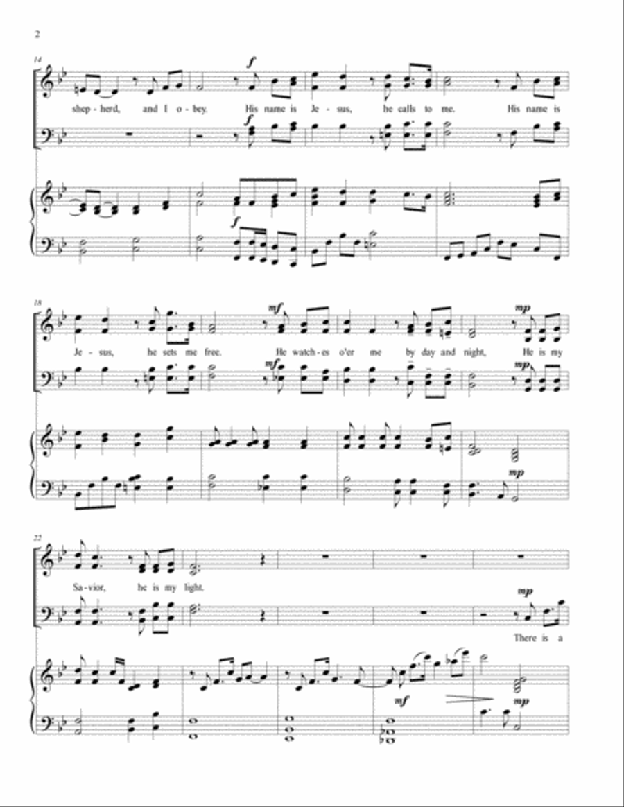 I Have A Shepherd I Have A Shepherd 4-Part scores gallery preview page 2
