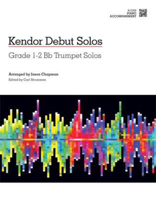 Book cover for Kendor Debut Solos - Bb Trumpet - Piano Accompaniment