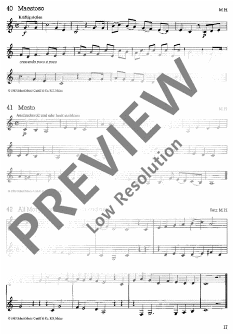 Horn-School Horn-School Horn scores gallery preview page 18