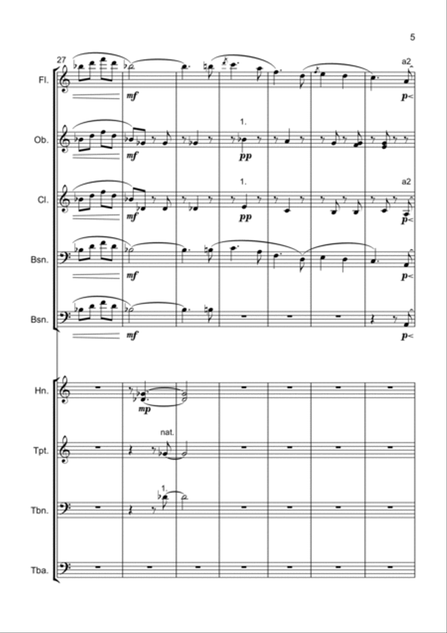 Le petit negre (The little nigar) Chamber Music scores gallery preview page 5