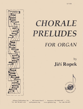 Book cover for Chorale Preludes For Organ, Revised