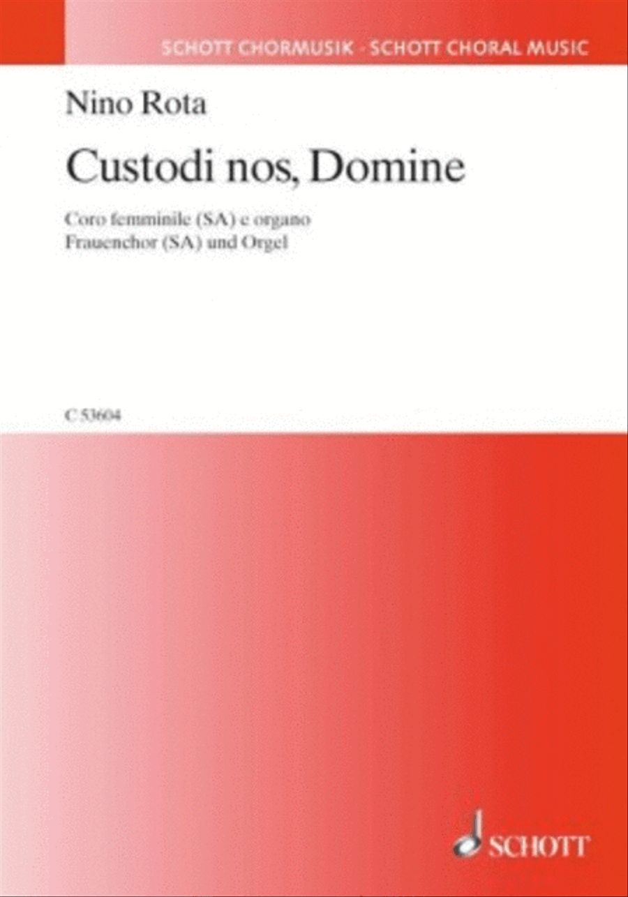 Custodi Nos, Domine SA scores gallery preview page 1