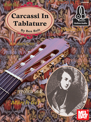 Book cover for Carcassi in Tablature
