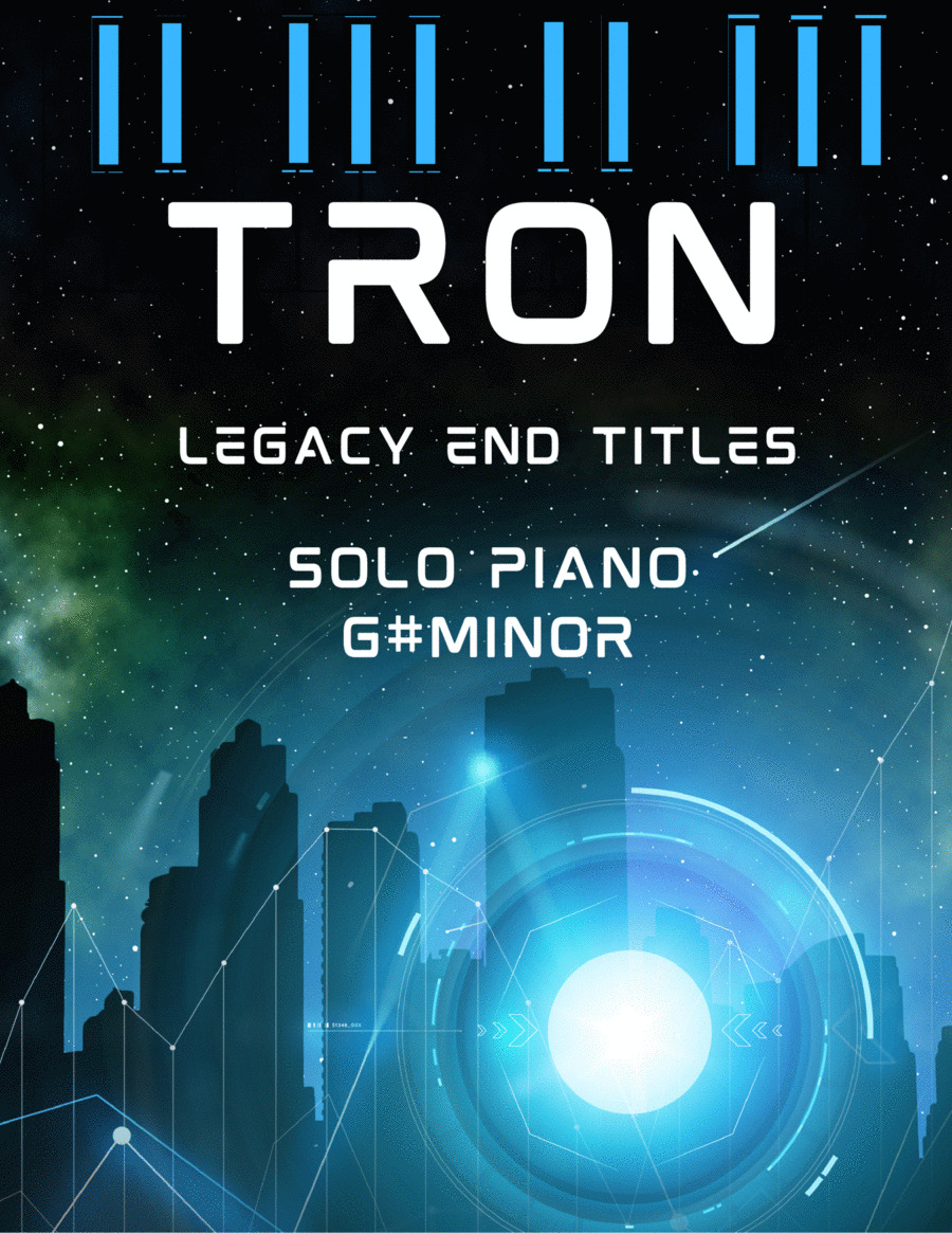 Tron: Legacy End Titles School and Community scores gallery preview page 1