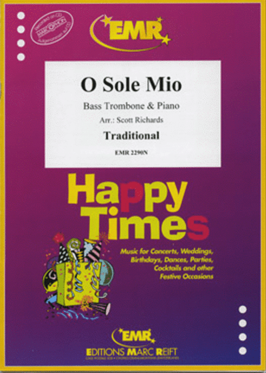 O Sole Mio Bass Trombone scores gallery preview page 1