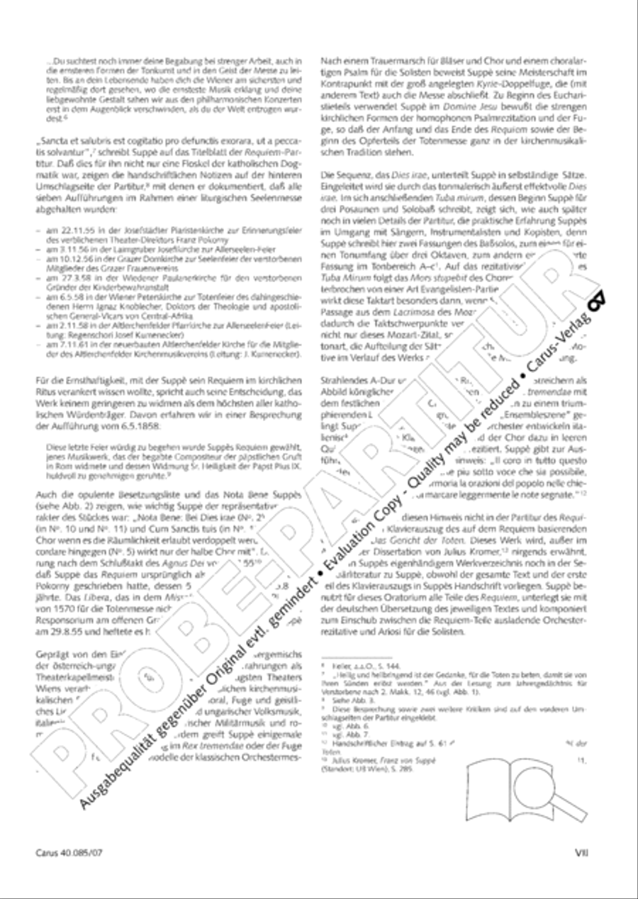 Missa pro defunctis 4-Part scores gallery preview page 8