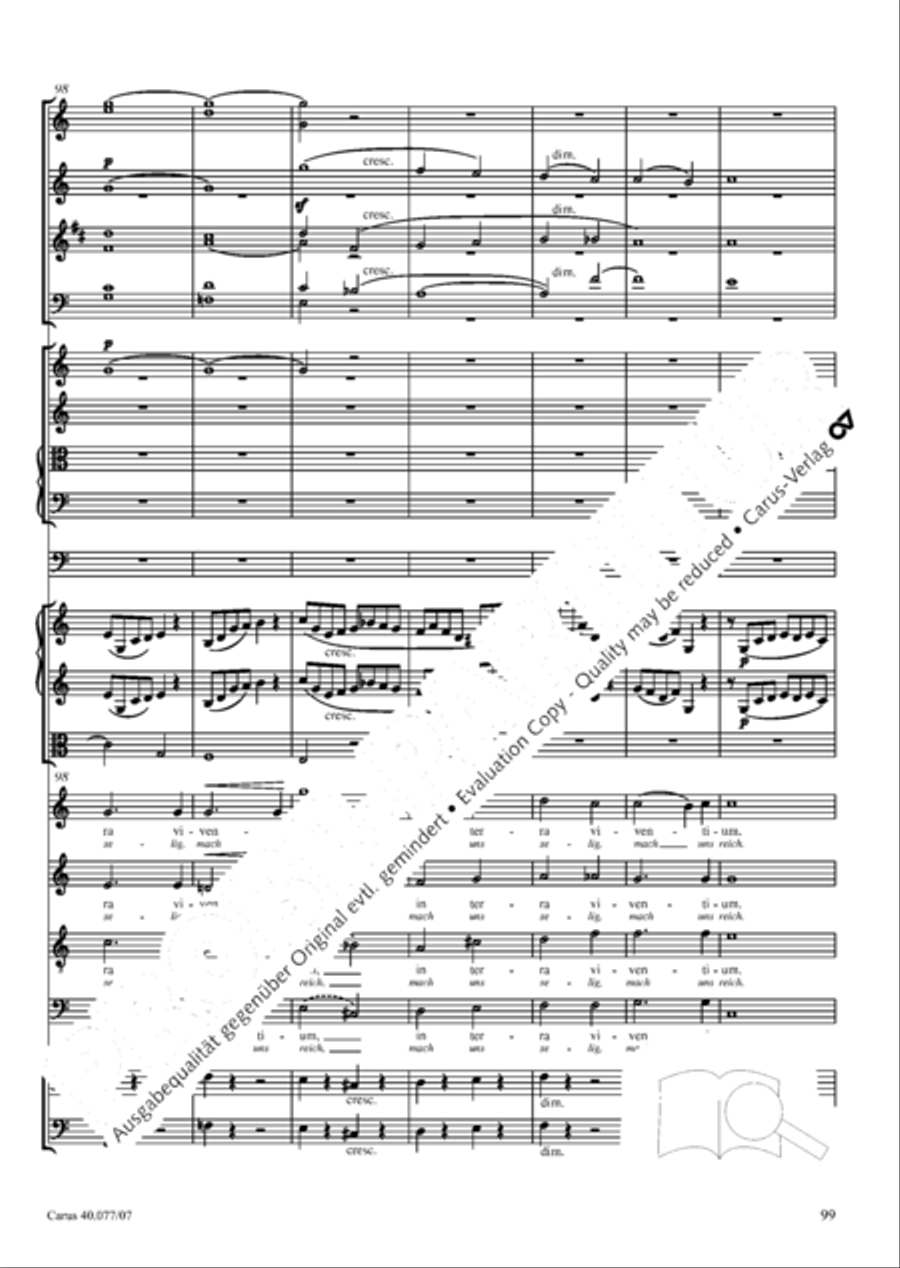 Lauda Sion 4-Part scores gallery preview page 112