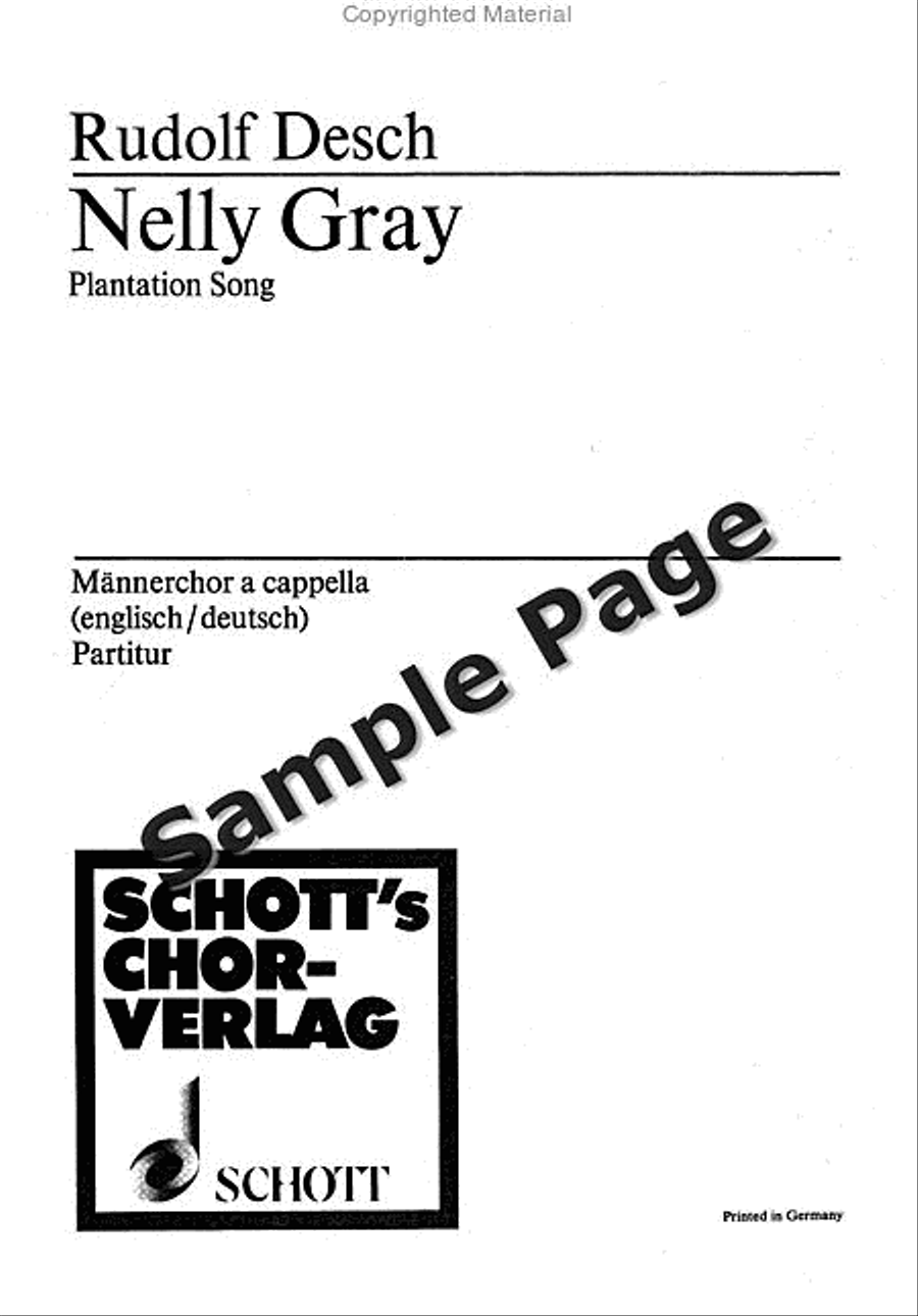 Nelly Gray Nelly Gray TTBB scores gallery preview page 2