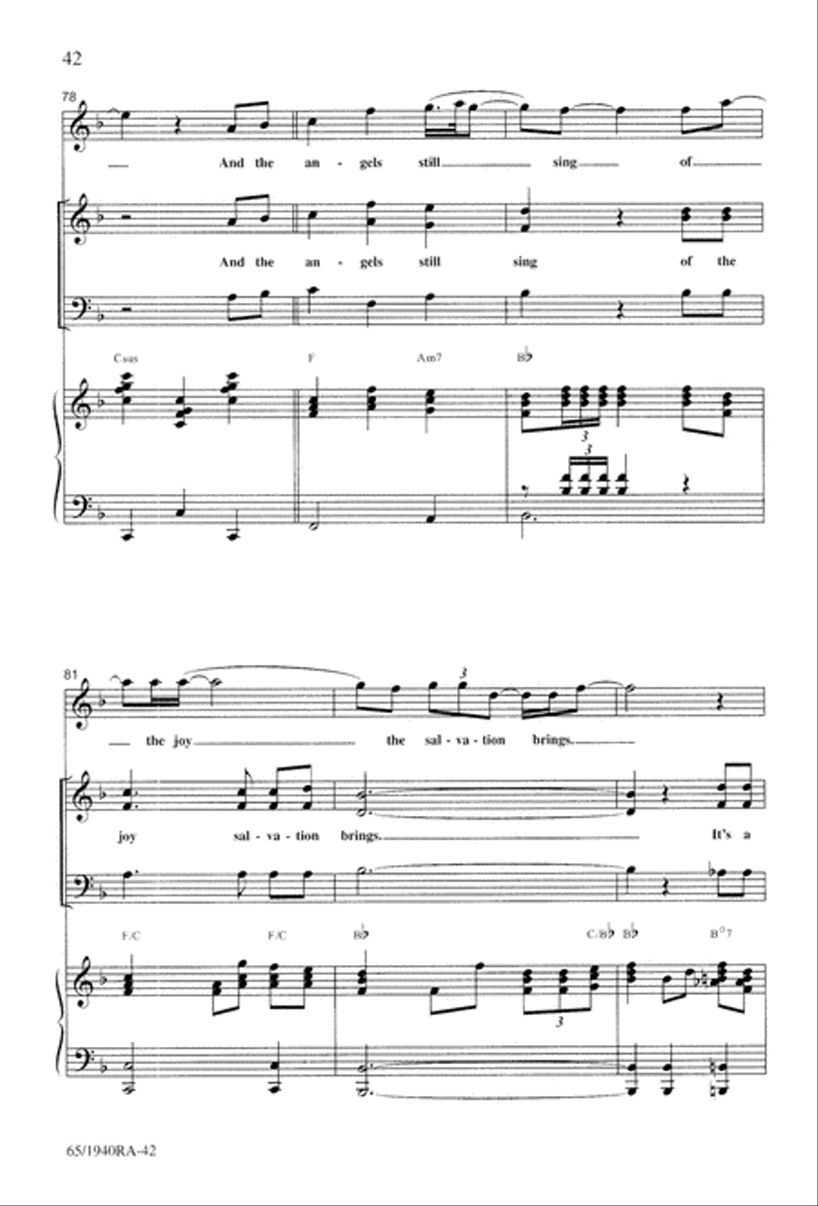We Will Know Peace 3-Part scores gallery preview page 44