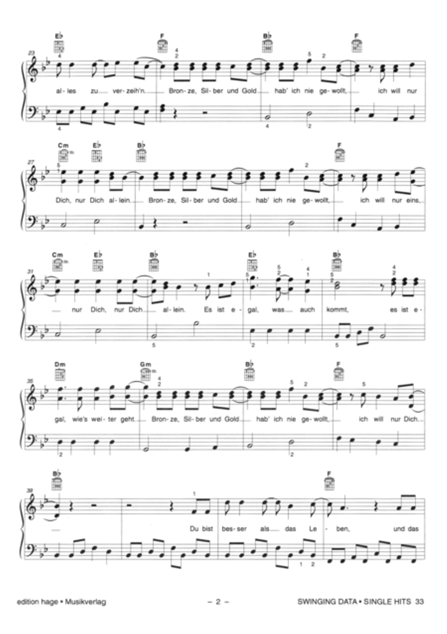 Bronze, Silber und Gold Voice scores gallery preview page 4