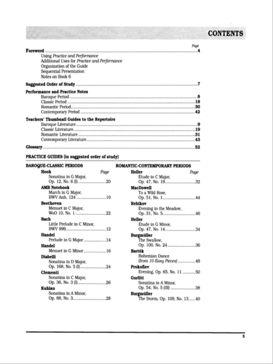 Masterwork Practice & Performance