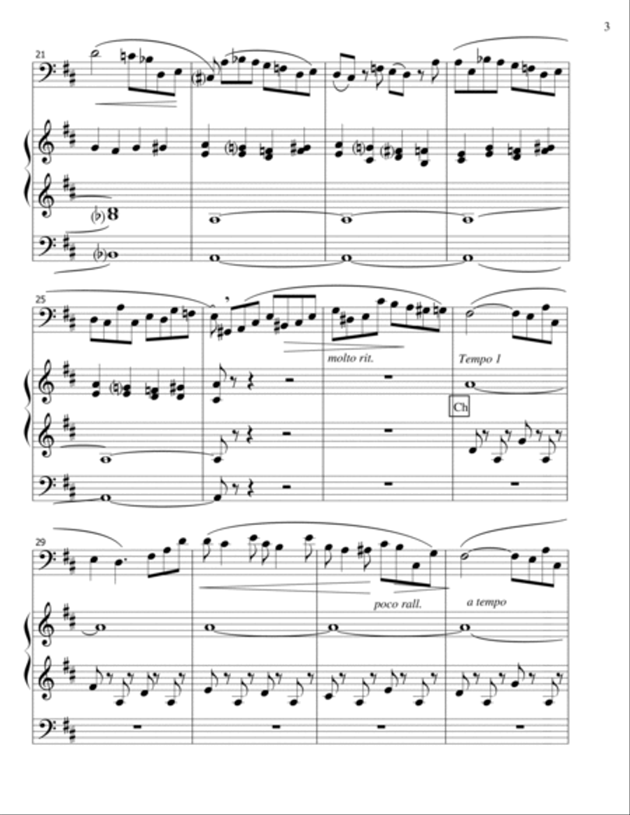 Recit de Hautbois Trombone Duet scores gallery preview page 3