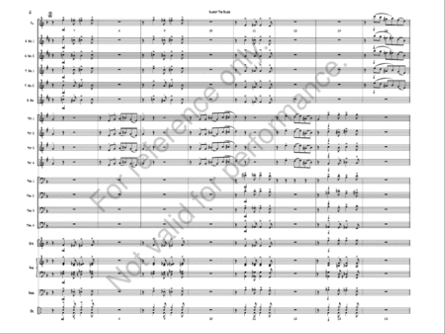Almost The Blues Jazz Ensemble scores gallery preview page 4