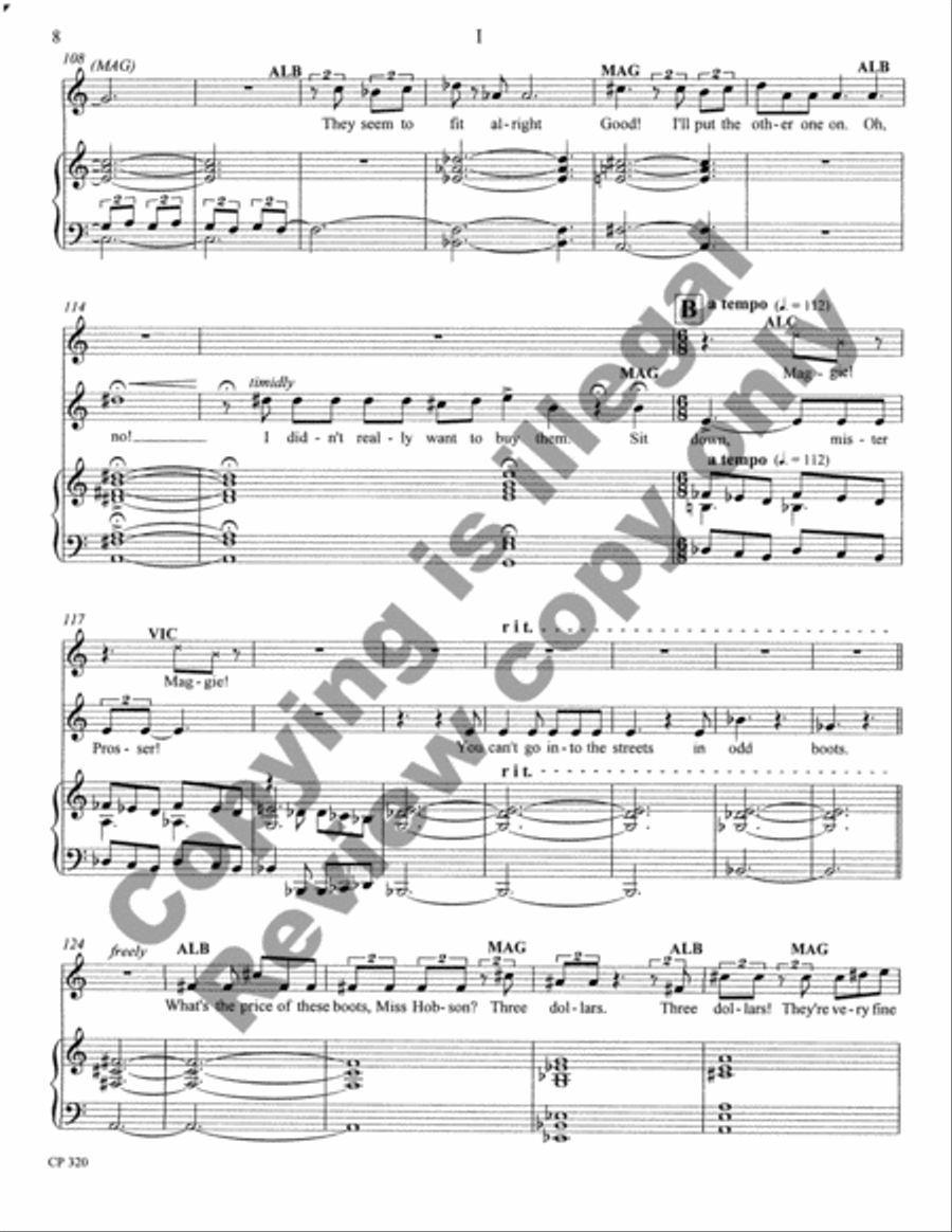 Hobson's Choice Chamber Orchestra scores gallery preview page 12