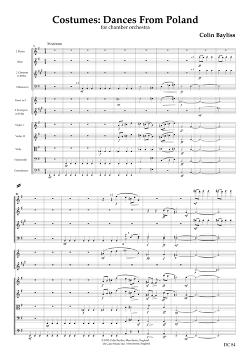 Polish Dances - score and parts image number null