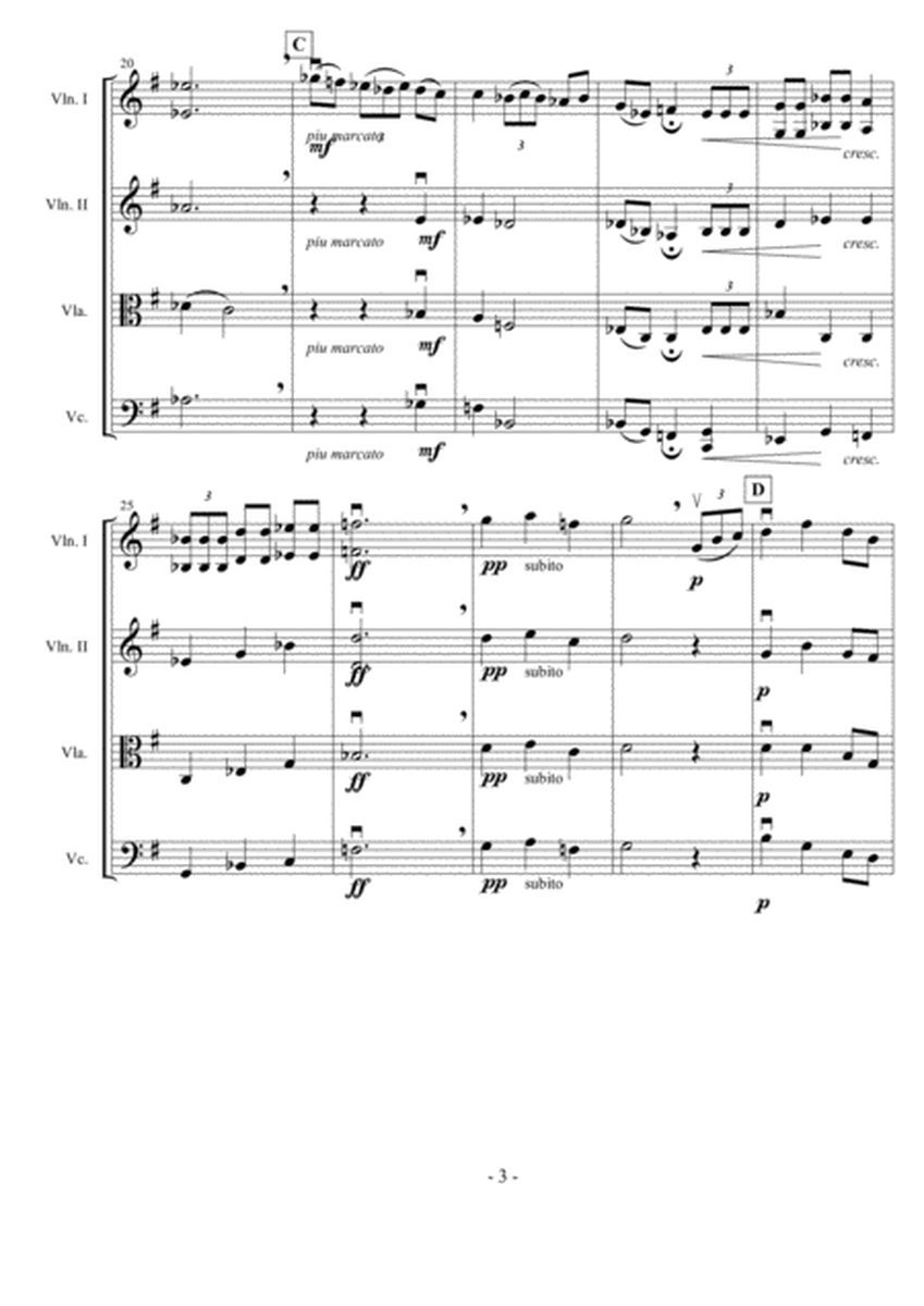 Petites Litanies de Jesus by Gabriel Grovlez - arrangement for String Quartet image number null