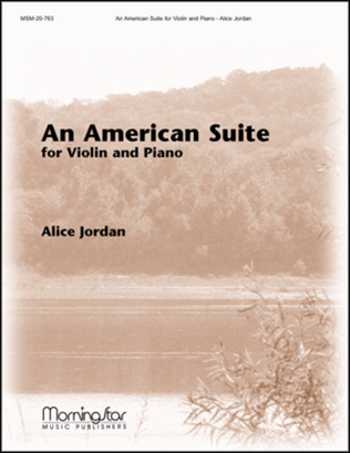 Book cover for An American Suite for Violin and Piano