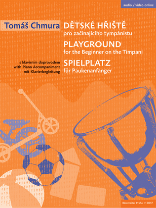 Book cover for Playground for the Beginner on the Timpani